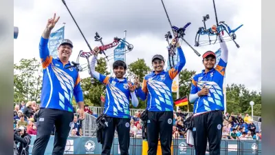 World Championship: भारतीय महिला कंपाउंड तीरंदाजी टीम ने गोल्ड मेडल के साथ रचा इतिहास
