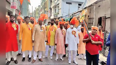 Ram Navami: 1951 से निकल रहा महावीर मंडल चर्च रोड का अखाड़ा