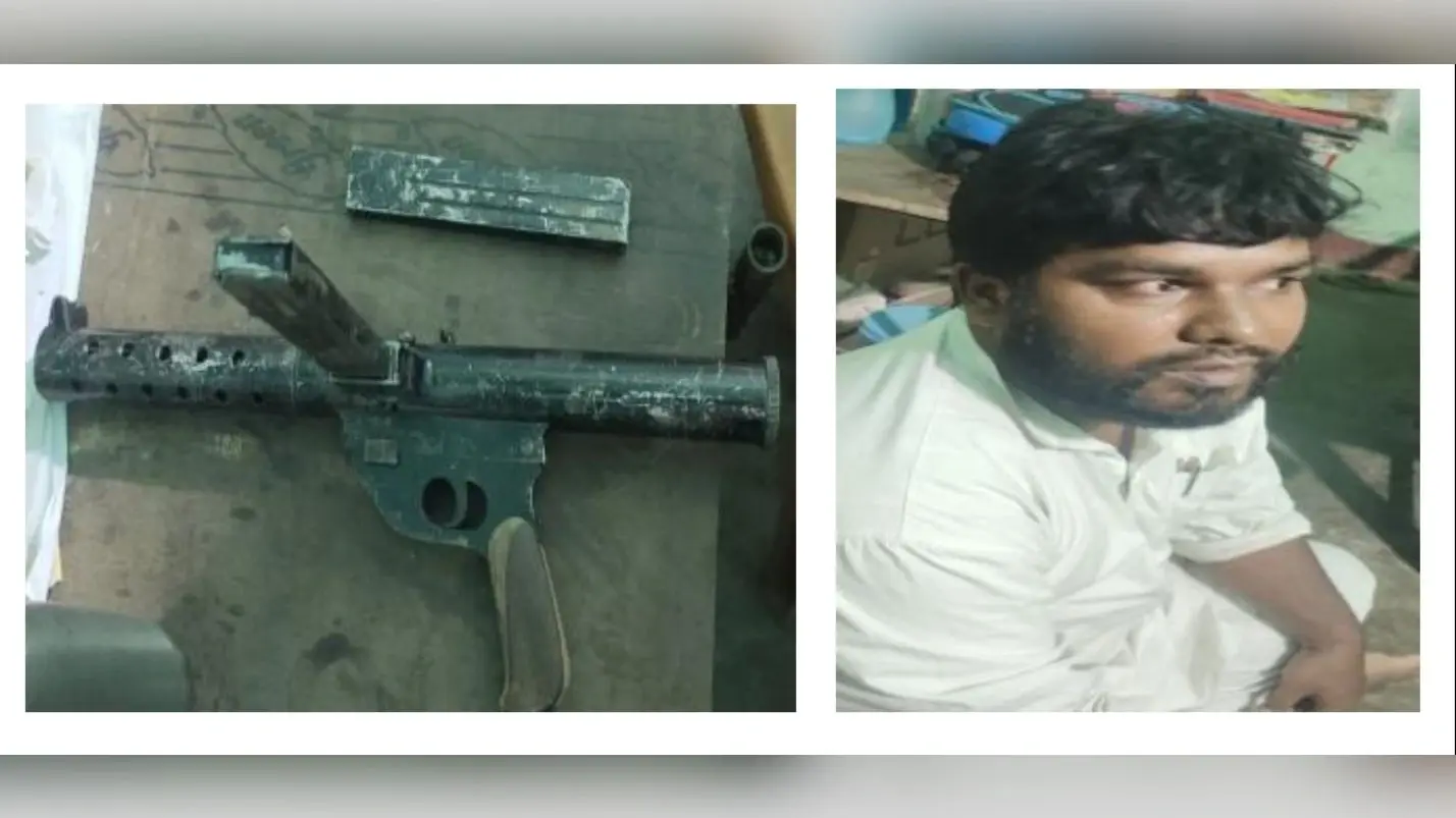 एसटीएफ और बेगूसराय पुलिस की संयुक्त कार्रवाई में कार्बाइन एवं दो पिस्टल सहित हथियार तस्कर गिरफ्तार