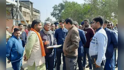 आसनसोल मंडल रेल प्रबंधक ने पानागढ़ रेलवे स्टेशन इलाके का किया निरीक्षण