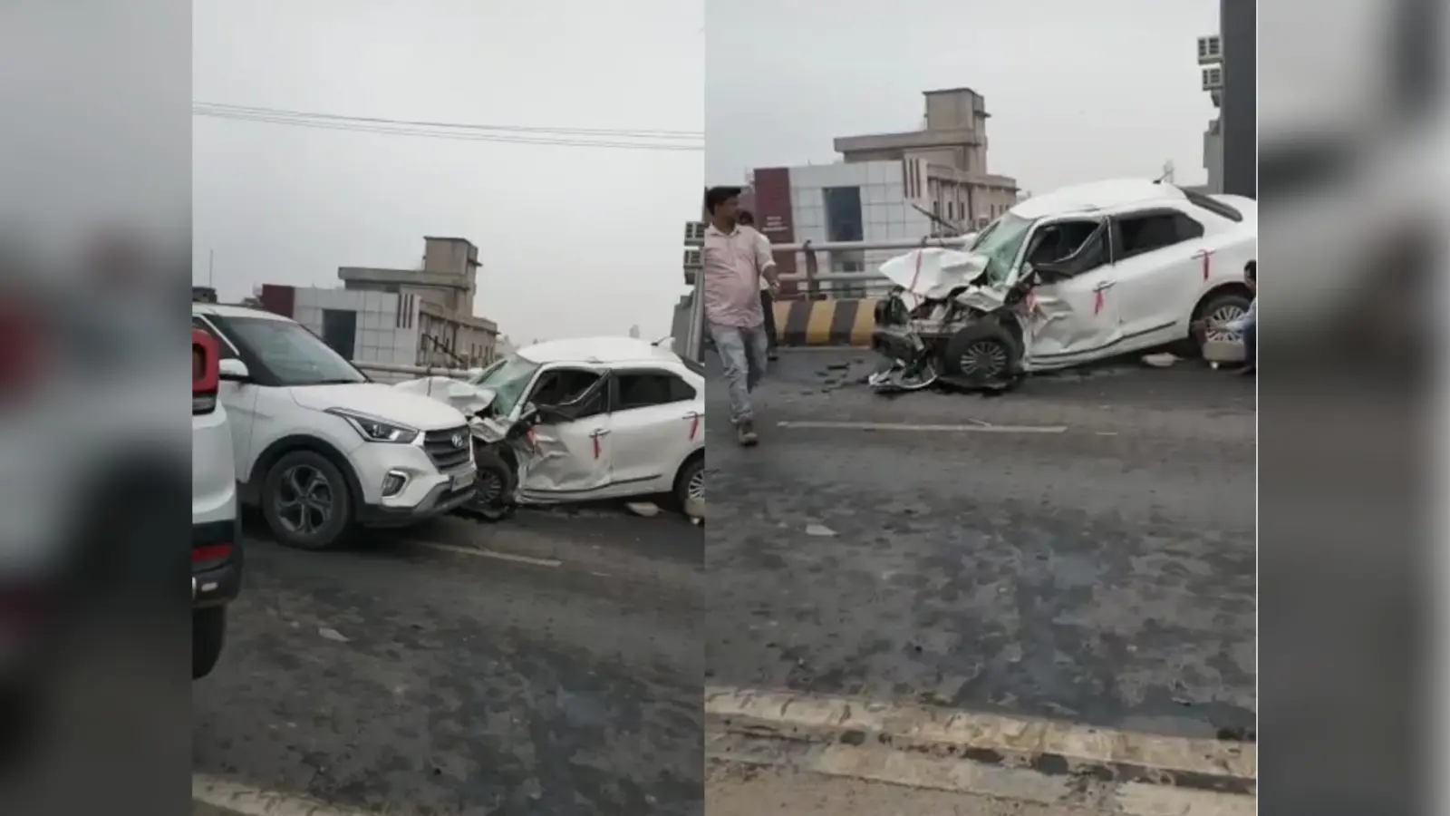 Bihar Accident News: पटना के राजा बाजार फ्लाईओवर पर सड़क हादसा, दो वाहनों की आमने सामने भीषण टक्कर