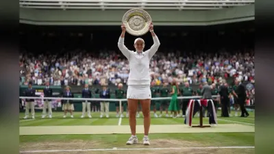 Wimbledon 2021 : एशले बार्टी ने प्लिस्कोवा को हराकर जीता महिला एकल का खिताब, दूसरे ग्रैंडस्लैम पर किया कब्जा