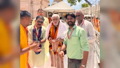 पूर्व डीजीपी गुप्तेश्वर पांडेय की भागवत में पहुंचे मोदी सरकार के मंत्री अश्विनी चौबे, कही ये बात