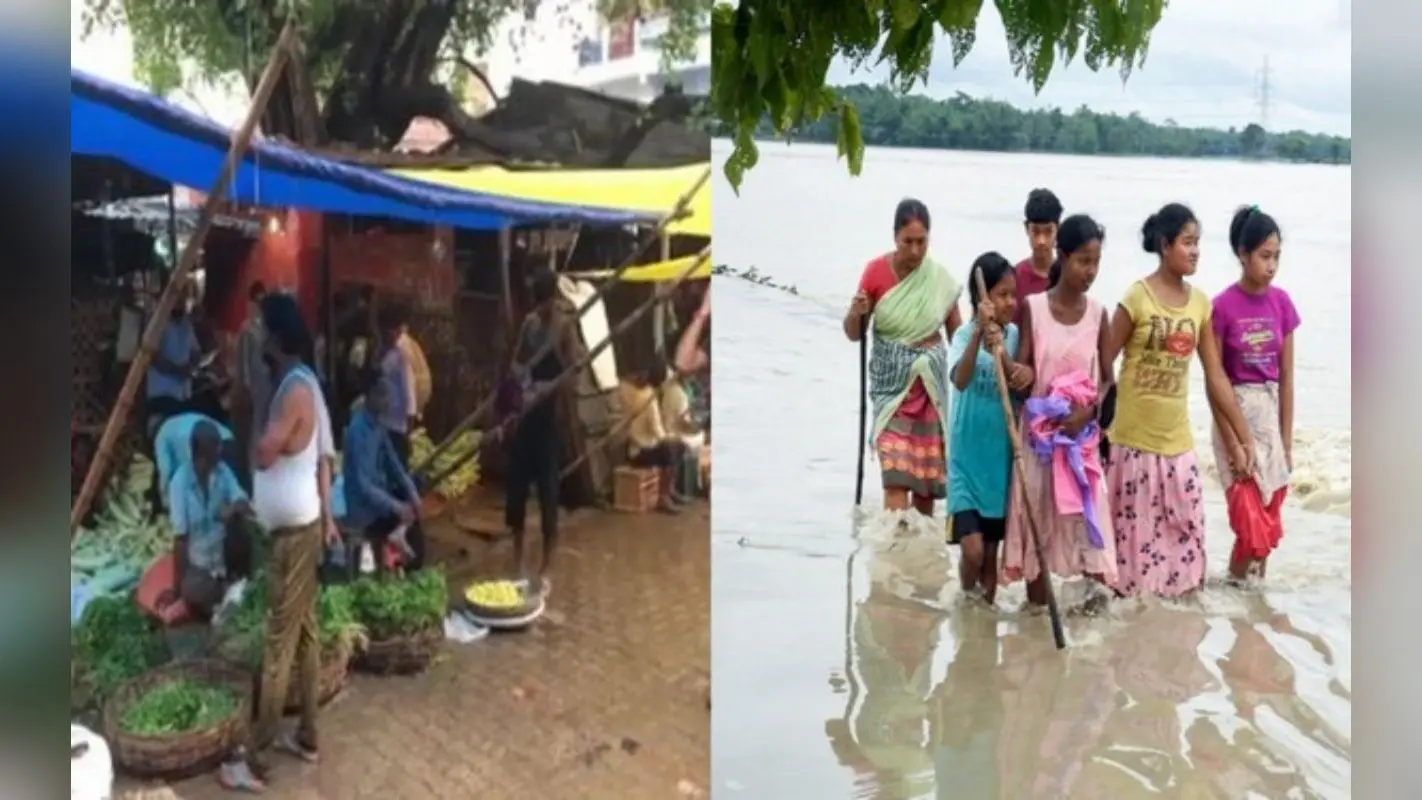 Assam Flood: बाढ़ की वजह से 5 लाख लोग प्रभावित, आसमान छू रहे सब्जियों के दाम