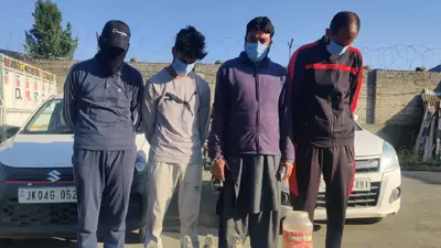 Jammu Kashmir: आतंकियों के खिलाफ सुरक्षाबलों का एक्शन, बडगाम में लश्कर के 4 आतंकी गिरफ्तार