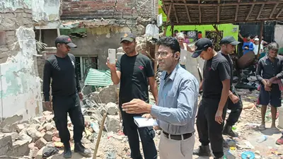 बिहार: भागलपुर के हुसैनाबाद पहुंचा आतंकवाद निरोधक दस्ता, धमाके की जांच में जुटी टीम