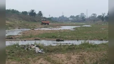 झारखंड : लातेहार में जारी है अवैध बालू का कारोबार, टॉस्क फोर्स का गठन भी नहीं आ रहा काम