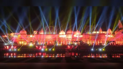 Ayodhya 14 Kosi Parikrama: अयोध्या की 14 कोसी परिक्रमा में उमड़ा आस्था का सैलाब