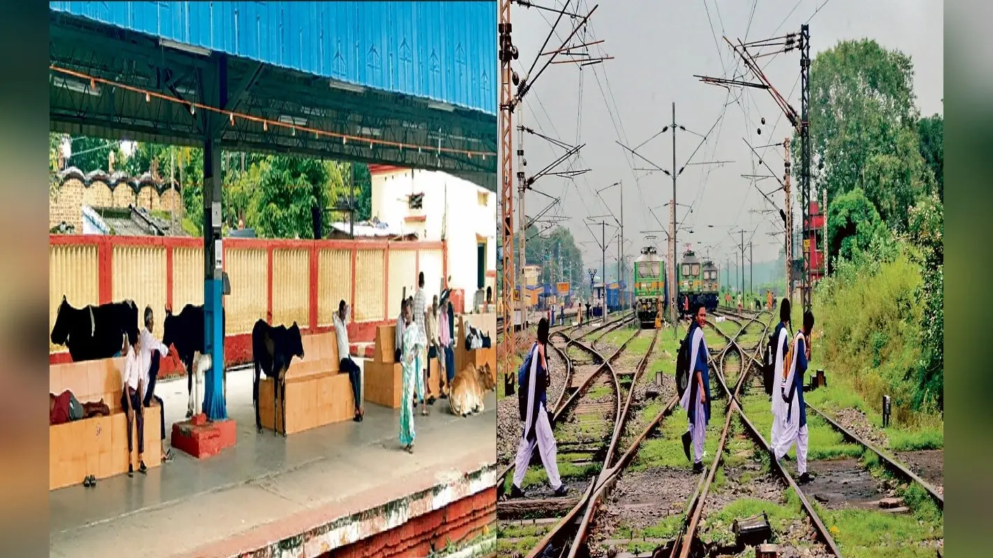 धनबाद : कतरासगढ़ रेलवे स्टेशन अब भी वेंटिलेटर पर, सिर्फ नाम की है यात्री सुविधाएं