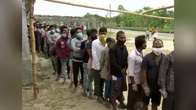 छठे चरण की वोटिंग के बीच कांचरापाड़ा में बीजेपी कार्यकर्ता का सिर फोड़ा, TMC पर आरोप