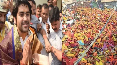 पटना में बाबा बागेश्वर का जोरदार स्वागत, हनुमत कथा कार्यक्रम स्थल तक पहुंचने के लिए अपनाएं ये रूट