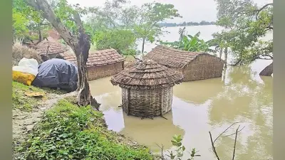 Bihar Flood 2021: बिहार में गंडक नदी का रिंग बांध टूटा, दियारा इलाके में घुसा पानी, बाढ़ की चपेट में आये कई गांव