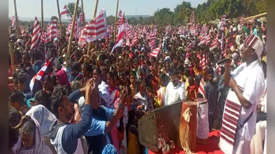 आदिवासी धार्मिक स्थल गुमला के सिरासीता में लगा मेला, धर्मगुरु बोले- देवघर के बाबाधाम की तरह ककड़ोलता भी बने धार्मिक स्थल