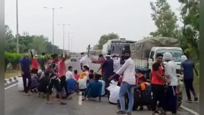 Bareilly News: बरेली में अग्निपथ योजना का भारी विरोध, युवाओं ने जाम किया हाईवे, SDM के सामने रखी ये मांग