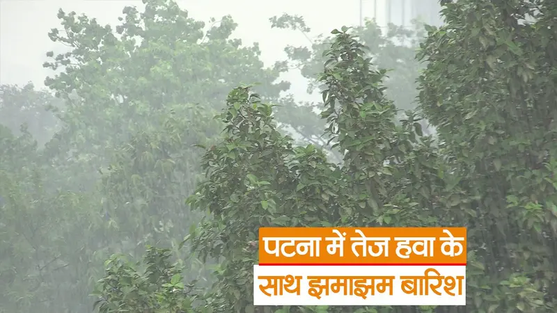 Video: बिहार की राजधानी पटना में बारिश से बदला मौसम का मिजाज, जानें अन्य जिलों का ताजा हाल