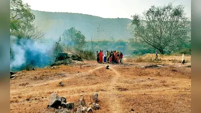 झारखंड की एक ऐसी बस्ती जहां की आबादी आज भी रहती है आग के ऊपर