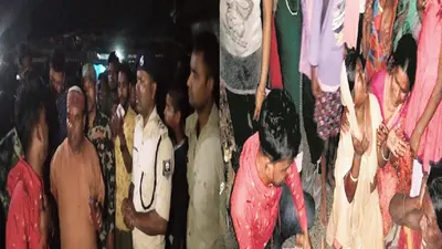 बिहार: बेगूसराय में बाइक को रौंदकर पलटी बेलगाम कार, मासूम की मौत, विरोध में सड़क जाम