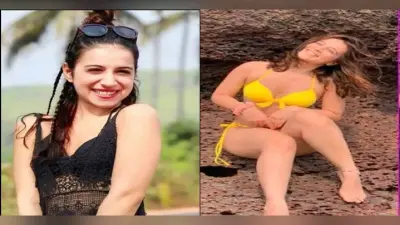 Bigg Boss की एक्स कंटेस्टेंट बेनाफ्शा सूनावाला ने समंदर किनारे करवाया बिकिनी फोटोशूट, फैंस बोले और भी हसीन हो गई हो . . .