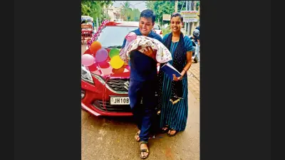 धनबाद : बेटी का जन्म हुआ तो परिवार ने मनाया ऐसा जश्न कि लोग देखते रह गये