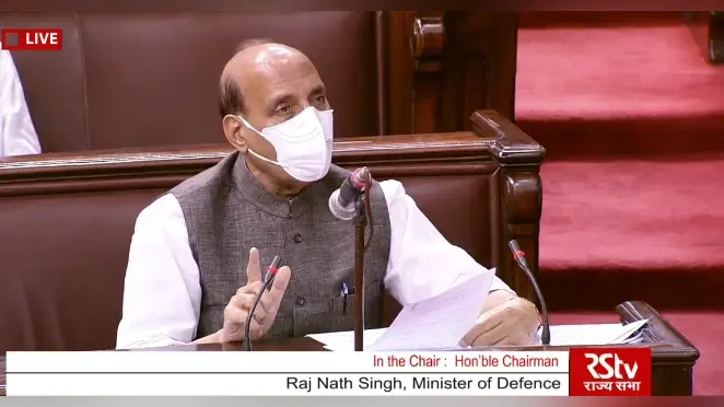 India china News: भारत बड़ा और कड़ा कदम उठाने के लिए तैयार, चीन विवाद पर राजनाथ सिंह का राज्यसभा में बयान