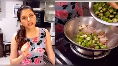 Bhendi Recipe:भाग्यश्री ने शेयर की भिंडी की हेल्दी रेसिपी, नुस्खे भी बताए, देखें वीडियो