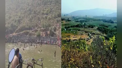 नये साल के पहले ही भीमबांध में उमड़ी सैलानियों की भीड़, प्राकृतिक सौंदर्य के बीच ठंड में गर्म जल के कुंड का आप भी उठाएं आनंद…