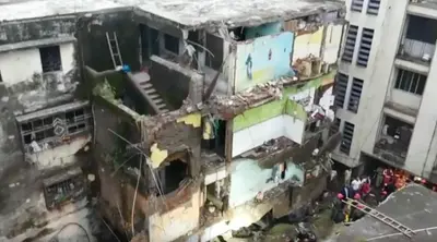 महाराष्ट्र : भिवंडी में तीन मंजिला इमारत ढही, अबतक 10 लोगों की मौत, राहत कार्य जारी