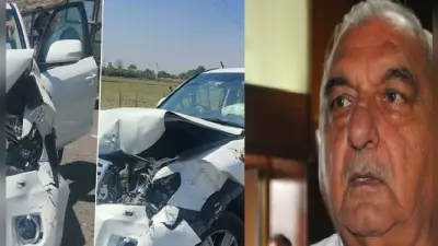 Bhupinder Singh Hooda Accident: भूपेंद्र हुड्डा की कार का एक्सीडेंट, एयरबैग ने बचाई जान