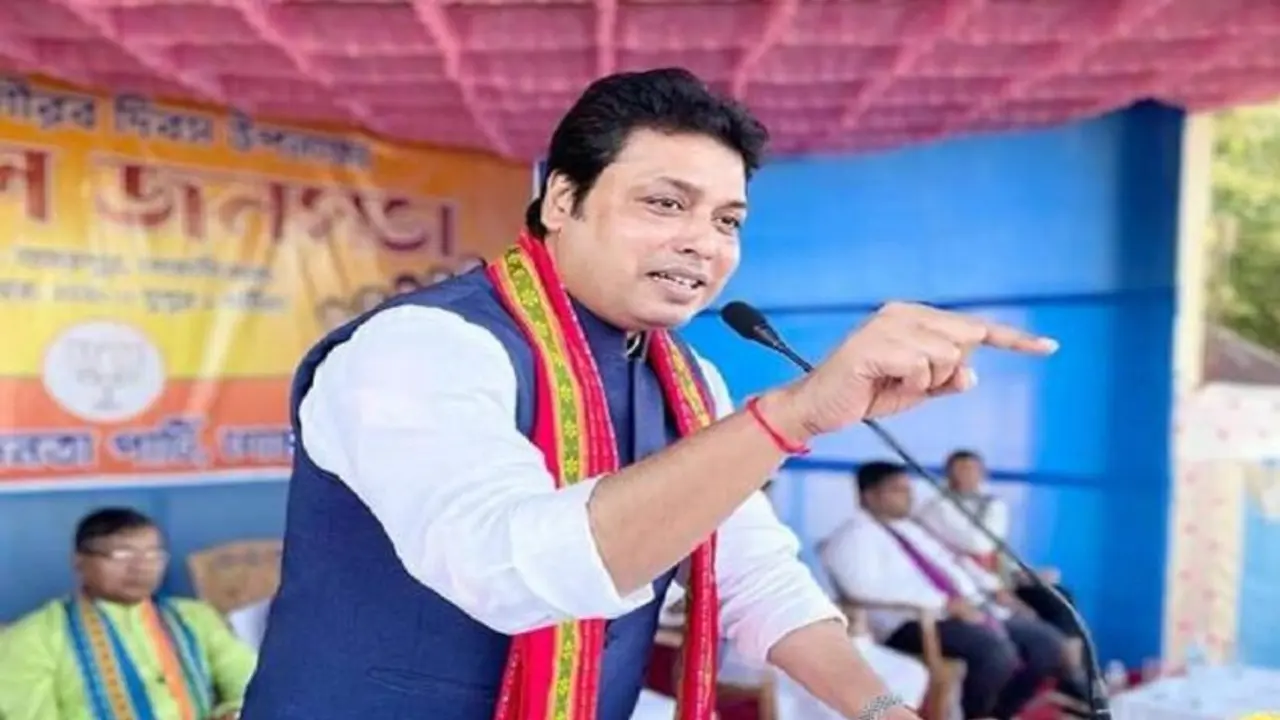 त्रिपुरा विधानसभा चुनाव के लिए BJP तैयार : बिप्लब कुमार देब ने कहा, ‘माकपा-कांग्रेस को देंगे करारा जवाब’