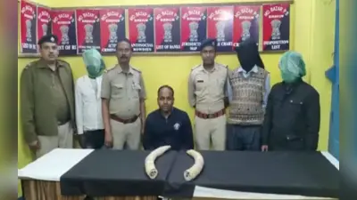 पश्चिम बंगाल: हाथी दांत की तस्करी करने वाले बड़े गिरोह का खुलासा, 50 लाख का हाथी दांत जब्त, 3 तस्कर अरेस्ट