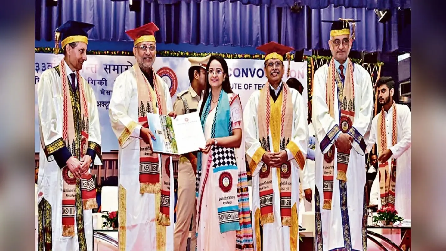 बीआईटी मेसरा: 33वां दीक्षांत समारोह एक अक्तूबर को, पहली बार BIT के सभी कैंपस के विद्यार्थी एक साथ लेंगे डिग्री