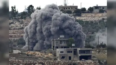 Israel Hamas War: गाजा के मुख्य अस्पताल के पास भारी लड़ाई जारी, लोग अंदर फंसे