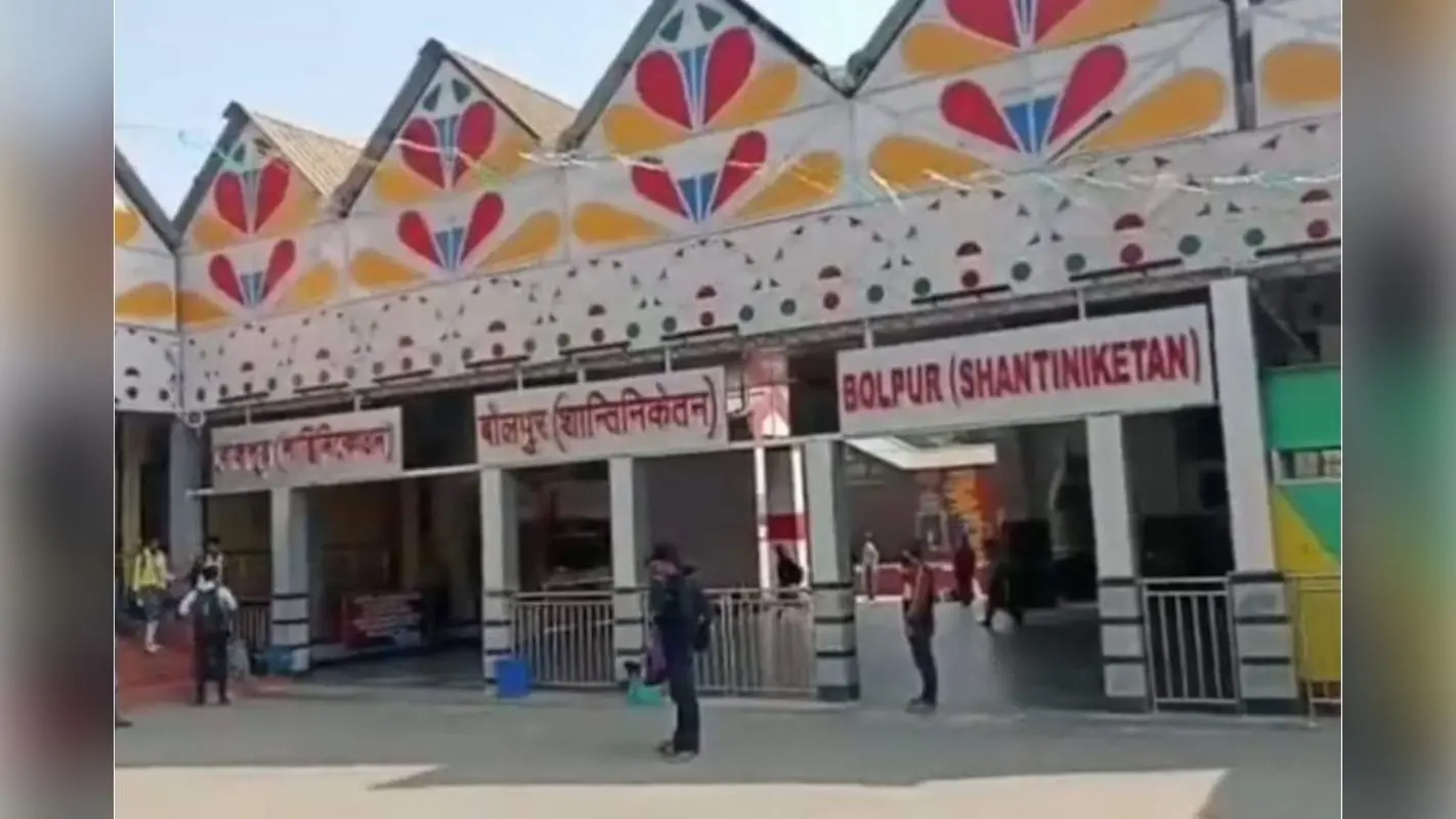 बंगाल : अमृत भारत परियोजना के तहत बोलपुर-शांतिनिकेतन स्टेशन का होगा कायापलट