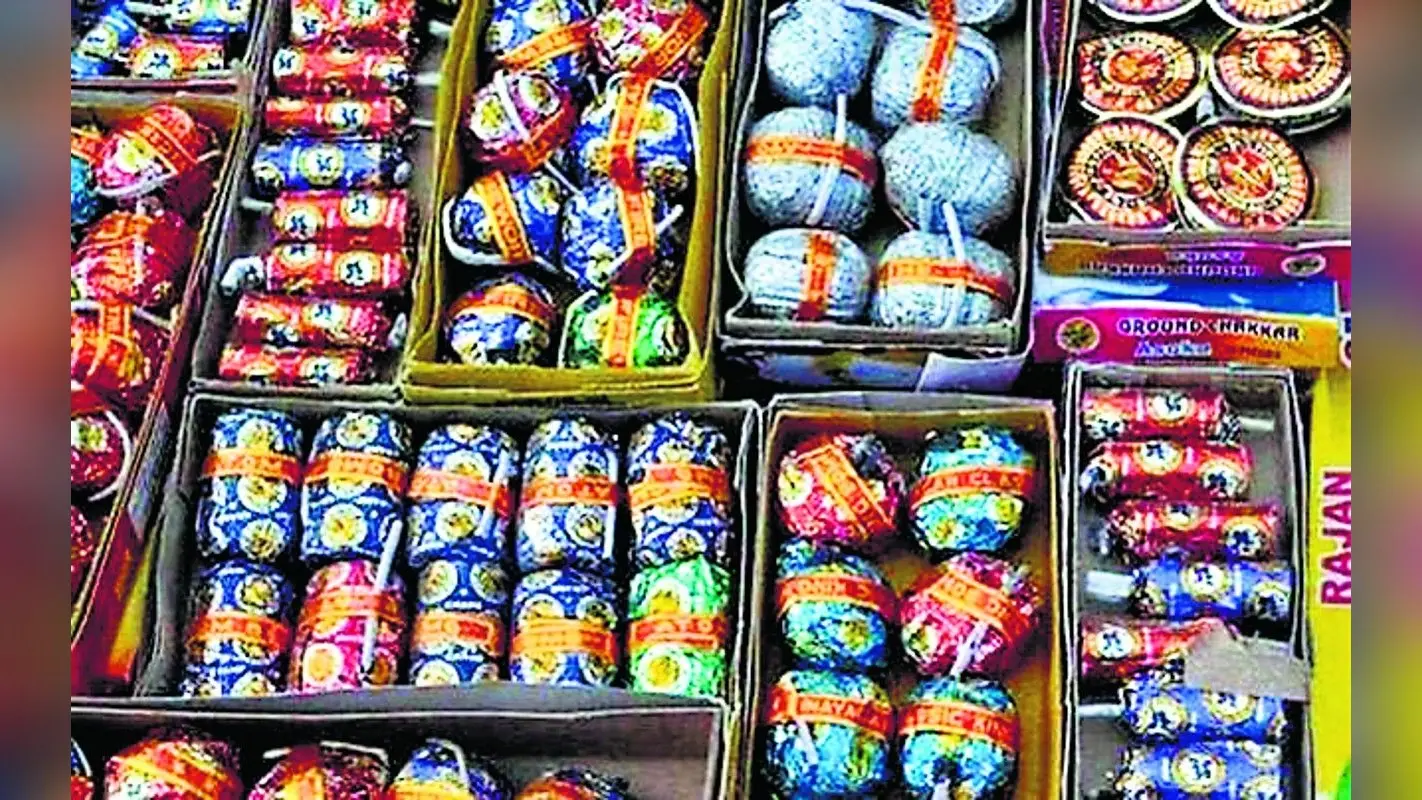 तमिलनाडु: बेरियम नाइट्रेट पर प्रतिबंध से पटाखा व्यापारियों को भारी नुकसान, प्रोडक्शन में 40% की गिरावट