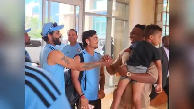 IND vs WI: त्रिनिदाद में वेस्टइंडीज के इस ‘Champion’ खिलाड़ी ने किया टीम इंडिया का स्वागत, वीडियो वायरल