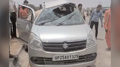 Bareilly News: बरेली में दर्दनाक सड़क हादसा, कार पलटने से मासूम की मौत, दंपत्ति घायल