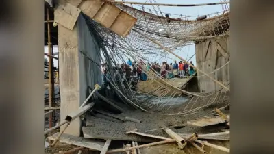 पटना में बिहटा-सरमेरा पुल का गिरा स्लैब, बाल-बाल बचे मजदूर, जांच के आदेश