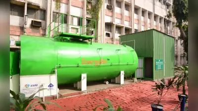 बोकारो स्टील प्लांट ने की पहल, अब कैंटीन के कचरे से बनाया जा रहा कुकिंग गैस
