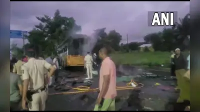 मध्य प्रदेश में बड़ा हादसा, नदी में गिरी पूरी बस, नवजात समेत 3 लोगों की मौत, 28 घायल
