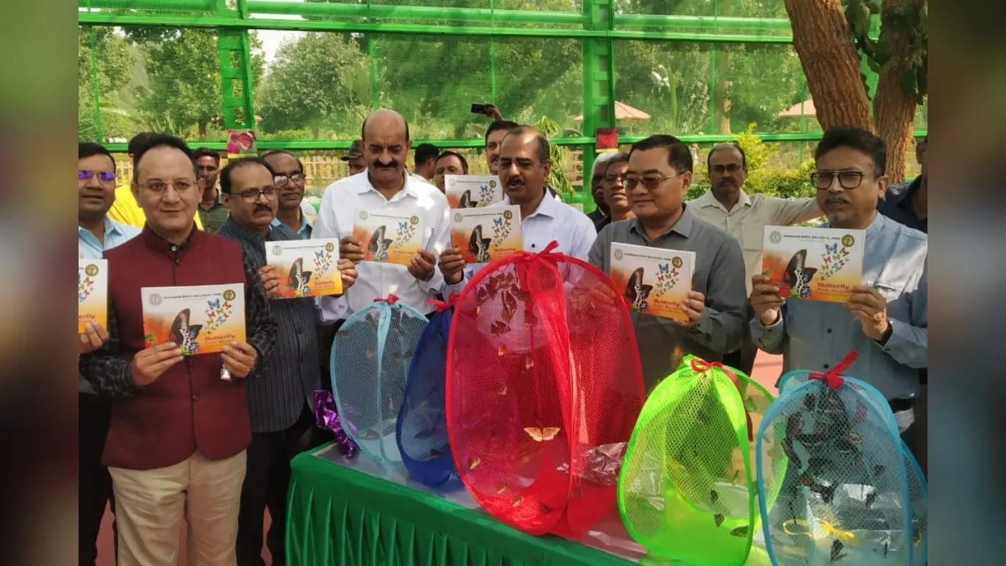 झारखंड: ओरमांझी में बने देश के सबसे बड़े तितली पार्क का उद्घाटन, देख सकेंगे 80 से अधिक प्रजातियों की तितलियां