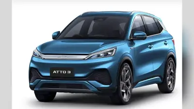 BYD Atto 3 EV भारत में लॉन्च, सिंगल चार्ज में देगी 521 किलोमीटर की रेंज, जानें फीचर्स की डिटेल्स