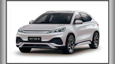 BYD Atto 3 इलेक्ट्रिक कार भारत में लॉन्च, यहां पाएं कीमत, फीचर्स और रेंज की डिटेल्स