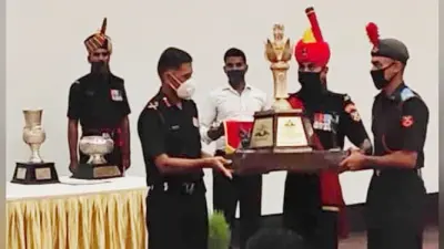 ओटीए कमांडेंट ने कैडेटों को उत्कृष्ट प्रदर्शन के लिए अवार्ड देकर किया सम्मानित, गया OTA में 17वीं पासिंग आउट परेड शनिवार को