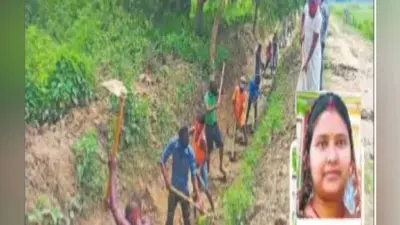 सात दिन में मजदूरों ने 5200 फुट लंबे कैनाल का किया जीर्णोद्धार