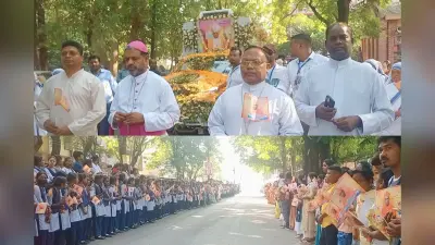 झारखंड: राजकीय सम्मान के साथ कार्डिनल तेलेस्फोर पी टोप्पो की आज अंतिम विदाई, 33 km लंबी बनी थी मानव शृंखला
