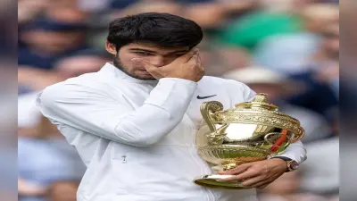 Wimbledon 2023: विंबलडन का खिताब जीत इमोशनल हुए Carlos Alcaraz, देखें नोवाक जोकोविच को कैसे दी मात