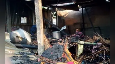 Katihar News: कटिहार में आग लगने से तीन बच्चों सहित महिला की मौत, एक की हालत नाजुक