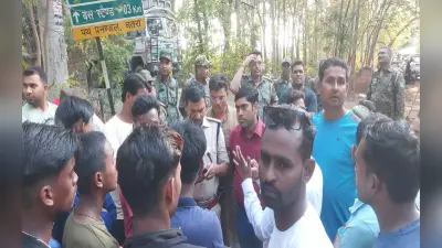 चतरा में हाइवा की चपेट में आने से साइकिल सवार की मौत, ग्रामीणों ने किया सड़क जाम
