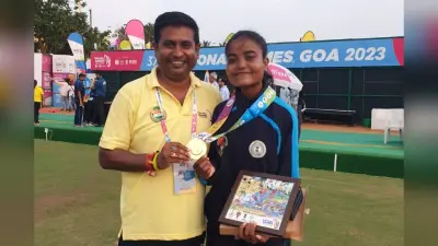 झारखंड: 37वें राष्ट्रीय खेल में देवघर की लॉन बॉल खिलाड़ी छोटी ने गोल्ड जीत कर रचा इतिहास