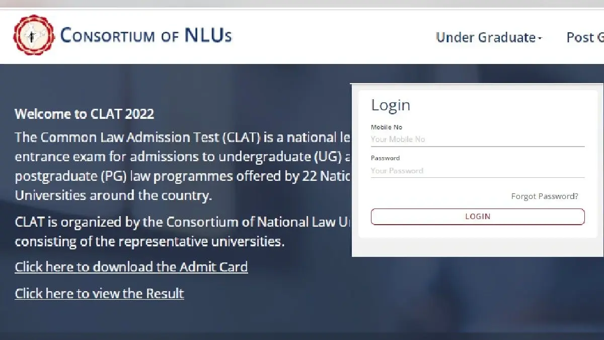 CLAT Result 2022: कॉमन लॉ एडमिशन टेस्ट के रिजल्ट जारी, consortiumofnlus.ac.in पर ऐसे चेक करें